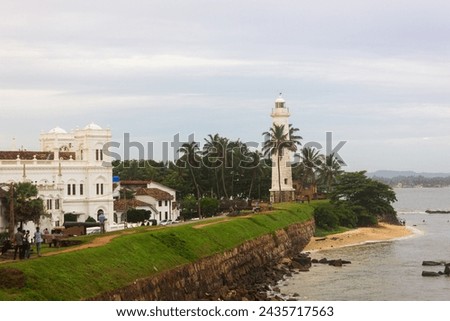 Galle Fort, Sri Lanka: Golden Hour Splendor Royalty-Free Stock Photo #2435717563