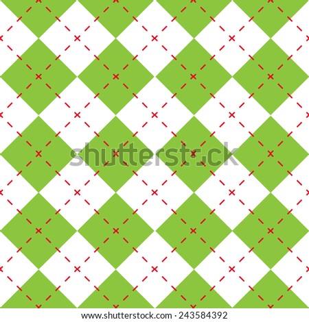 Christmas wrapping paper - seamless vector illustration