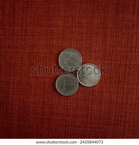 Art , money , coins , dhm , background, fabric, red carpet, unique photo