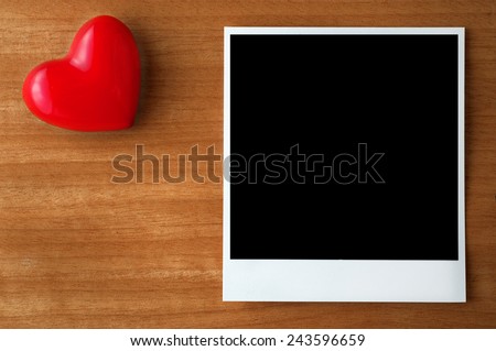 Valentine day black photo