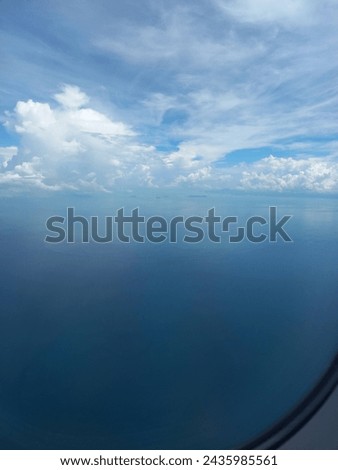 Sky is the limit for the world Photo on the Plane