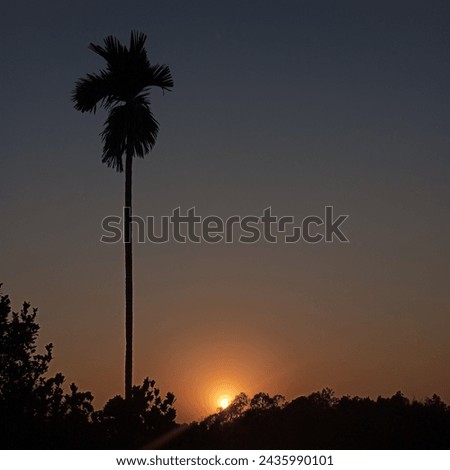 Sunset is the disappearance of the Sun below the horizon of the Earth due to its rotation. As viewed from everywhere on Earth, it is a phenomenon that happens approximately once every 24 hours, except