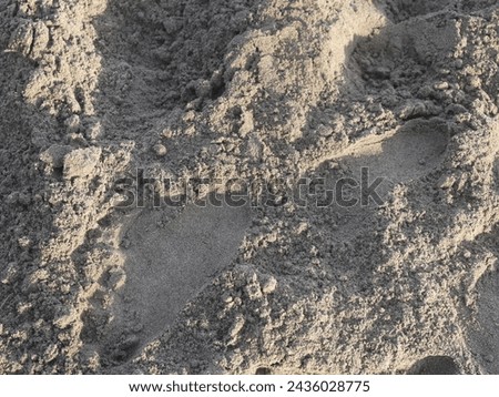 Sand on the beach at Parangtritis Yogyakarta Indonesia