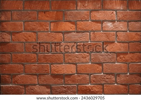3d elevation, Natural red bricks, Unlimited endless seamless pattern of the red brick wall,