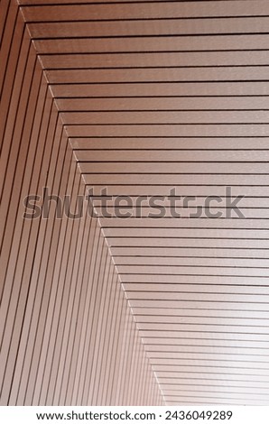 Abstract Architectural Detail. Wooden Wall Material. Architecture Photography