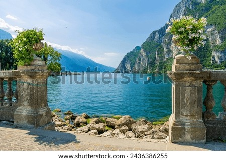 Riva del Garda, Trentino, Italy, by Garda lake

 Royalty-Free Stock Photo #2436386255