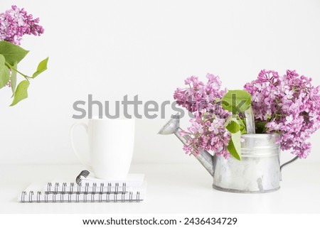 Lilac Styled Stock Photo Background