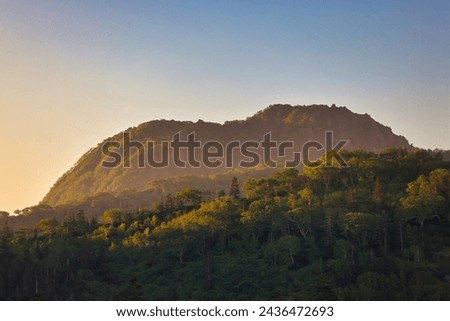 Mt. Myoko, one of Japan's 100 Famous Mountains Royalty-Free Stock Photo #2436472693