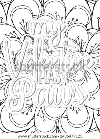 Anti-Valentine's Coloring pages. All these designs are unique Coloring page for adults and kids. Vector Illustration.