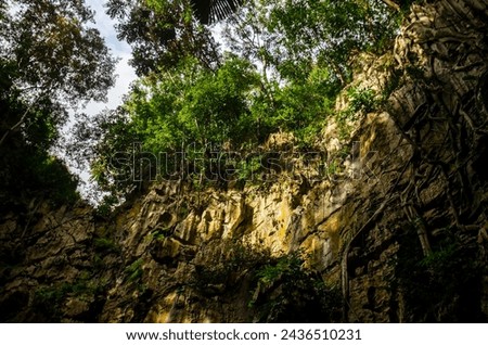 Kin Loong Valley beautiful natural in Ipoh, Perak, Malaysia. Royalty-Free Stock Photo #2436510231
