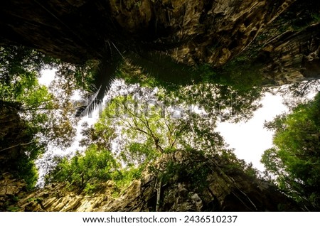 Kin Loong Valley beautiful natural in Ipoh, Perak, Malaysia. Royalty-Free Stock Photo #2436510237