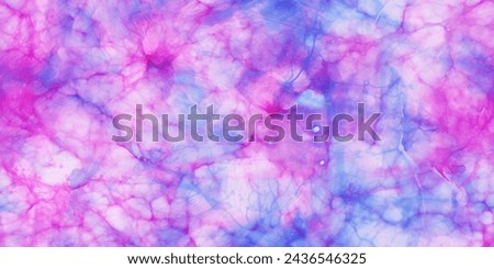 Purple and blue tie dye pattern Ink , colorful tie dye pattern abstract background. Tie Dye two Tone Clouds . Abstract batik brush seamless and repeat pattern design