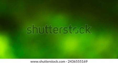 nature abstract green background light with bokeh Royalty-Free Stock Photo #2436555169