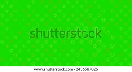 Dark green, yellow vector template with flu signs. Colorful abstract illustration with gradient medical shapes. Simple design against epidemic information.