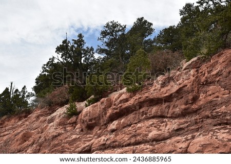 Manitou Cliff Dwellings, Manitou Springs, Colorado, USA  Royalty-Free Stock Photo #2436885965