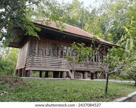 traditional house on the island of Sumatra