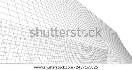 Abstract architecture background vector illustration