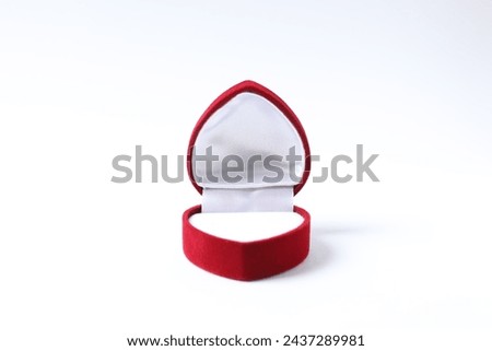 Jewel box isolated on white background

