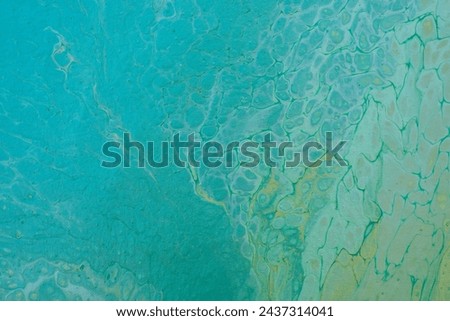 Beautiful fluid art natural luxury painting. Marbleized effect. Royalty-Free Stock Photo #2437314041