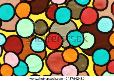 abstract pattern, circles, geometric, abstraction, fantasy, background, bright colors, view, colorful circles