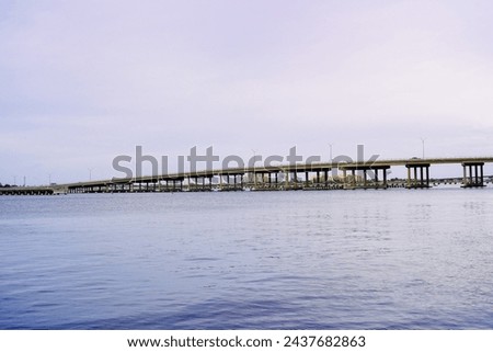 Bradenton, FL, USA - 03 02 2024: The landscape of Bradenton harbor and manatee river
