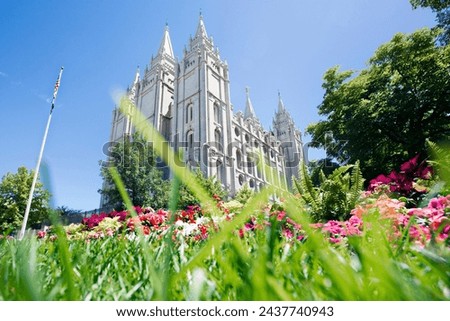 Sunny Day at Salt Lake Temple: 4K Ultra HD