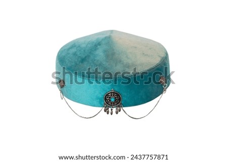 cover

Kazakh national hat takiya or tubeteika - traditional Kazakh headwear. Modern qazaq hat. Traditional Kazakh headwear isolated on white background. Royalty-Free Stock Photo #2437757871