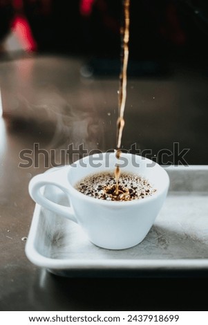 time lapse photography of coffee on cup