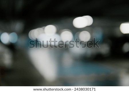 Soft focus image capturing the dreamy bokeh effect of defocused lights.