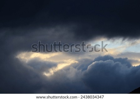 storm clouds in the dark sky. background texture,weather forecast
