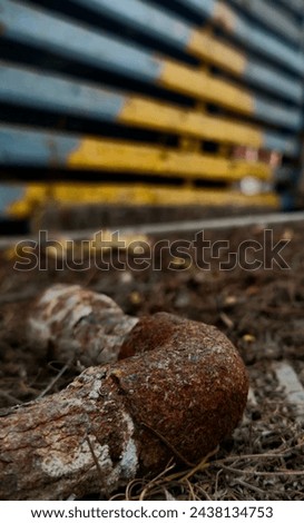 outdoor photography  brown color rusting iron looks beautiful photo wallaper