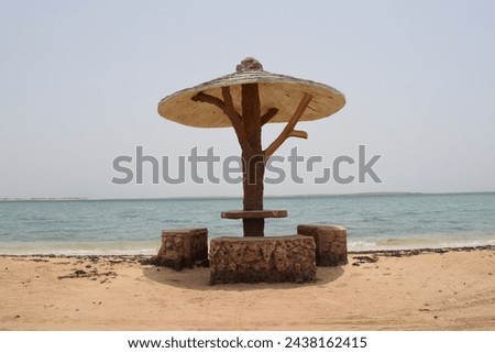 Sitting Arrangements at Fursan Island Saudi Arabia. Beautiful Sunny Day at Beach.All Original Pictures without any Edit Work. 