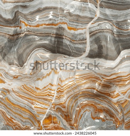 Orange abstract marble glossy texture pattern texture background and template