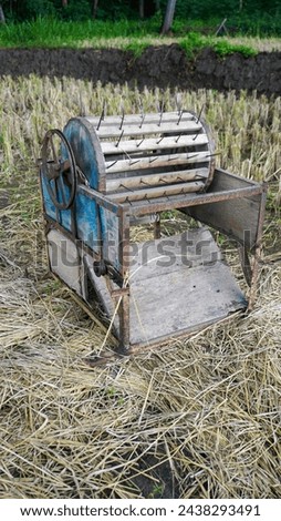 traditional tools
rice thresher, tools that are still used by small-scale farmers Royalty-Free Stock Photo #2438293491