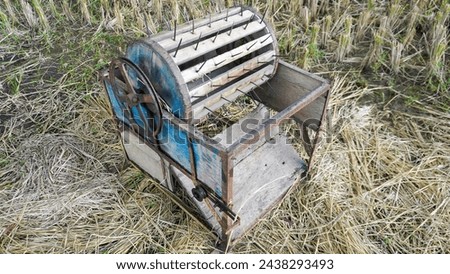 traditional tools
rice thresher, tools that are still used by small-scale farmers Royalty-Free Stock Photo #2438293493