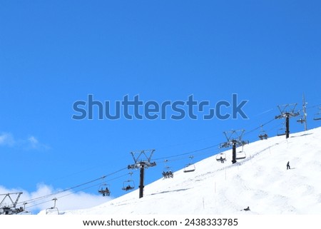 Japan's Northern Alps Hakuba Happo-one Ski Resort Summit lift terminal
