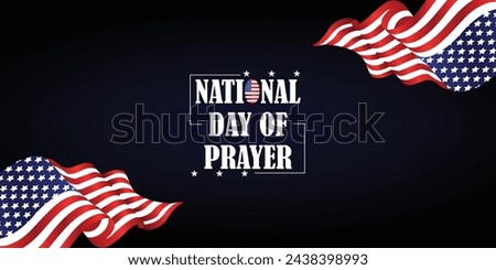 The Power of Prayer Commemorating National Day of Prayer Beautiful and stylish design