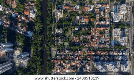 Rio de Janeiro,Brazil,March 15, 2024.Aerial view of the neighborhood of Barra da Tijuca,located in the west zone of the city of Rio de Janeiro.