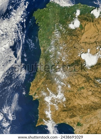 Fires in Portugal and Spain. Fires in Portugal and Spain. Elements of this image furnished by NASA.
