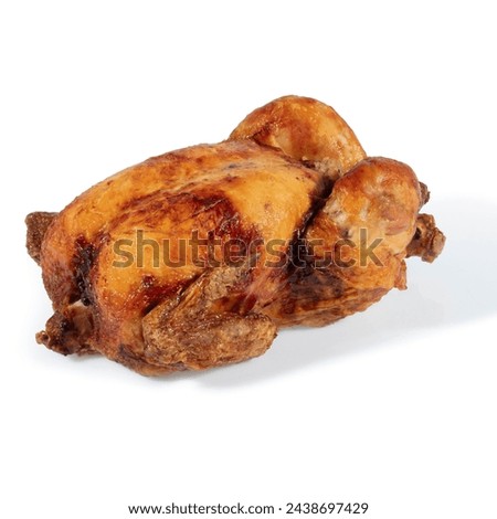 Fast food isolated on white background. top view. closeup of junk  foods. included clipping path. selective focus and copy space.
