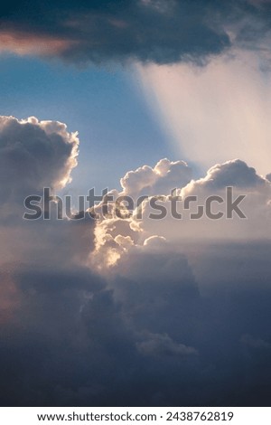 Clouds On The Sky Aesthetic Lighting From Sunset And Spring Mist Making It Beautiful Clouds Beautiful Sunset