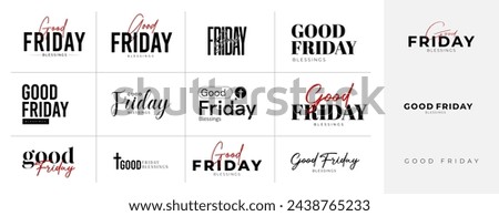 Good Friday Peace of Holy Week Social Media Post, Web Banner, Status, Story Royalty-Free Stock Photo #2438765233