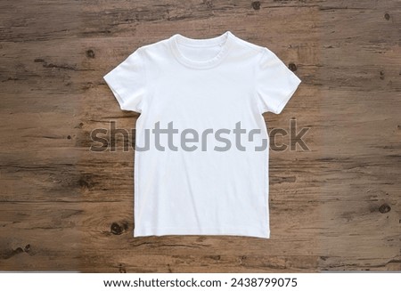 Customizable blank t shirt mock up  Royalty-Free Stock Photo #2438799075