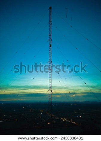 Radio Tower Transmitters in Wychbold, Worcestershire (UK)