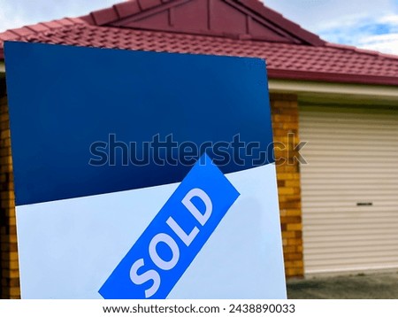 Sold residential house in Brisbane Queensland Australia.