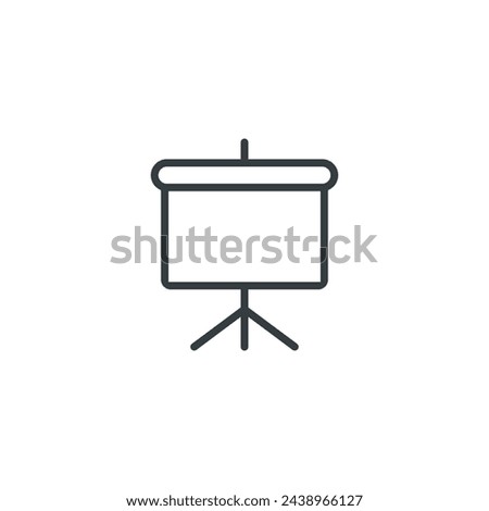 Stand icon, stand vector illustration