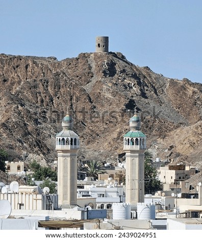 wonderful views of sights and panoramas of Muscat in Oman