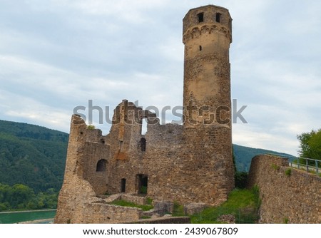Castle Ehrenfels of Ruedesheim Germany Royalty-Free Stock Photo #2439067809