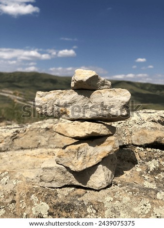 Rock Tower atop a Mountain