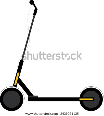 Electric scooter icon. Kick scooter, Eco
transport symbol. Isolated on white
background Vector illustration. modern
scooter icon, modern scooter vector icon
for web design isolated.